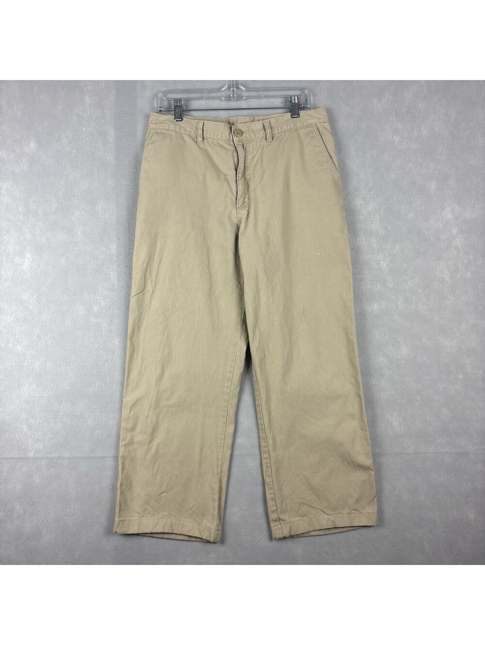 Patagonia Stand Up Pants‎ Mens 32x26 Beige Canvas Climbing Hiking Outdoors